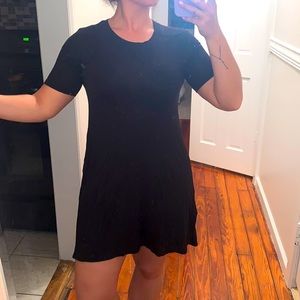 BCBGeneration Black T-Shirt Dress